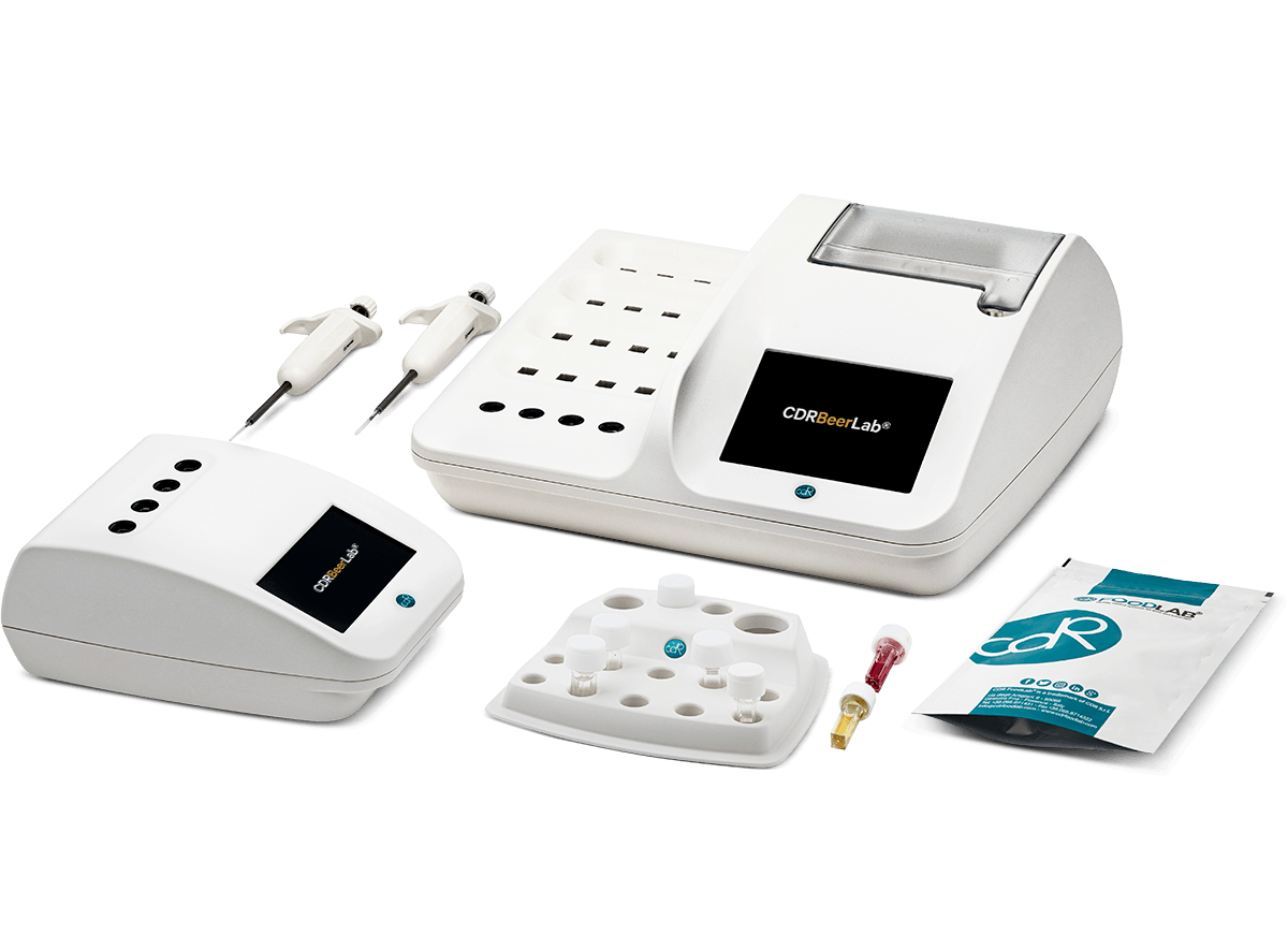CDR BeerLab® is a simple, fast and reliable analyzer to perform quality control in beer brewing process